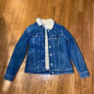 Old Navy Sherpa Jean Jacket